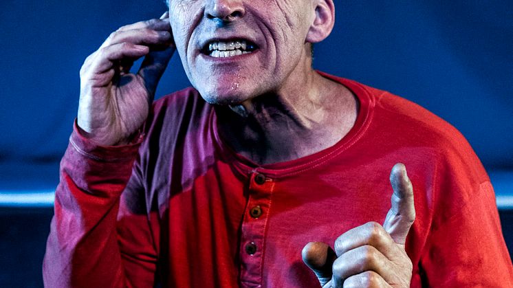 Hans Rønningen som Egil Skallagrimsson 2015.