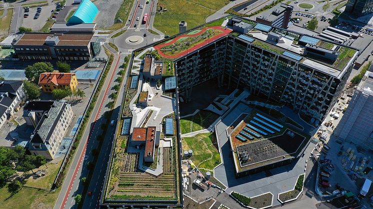 Dronefoto_Økern_Portal_foto_Stema Rådgivning