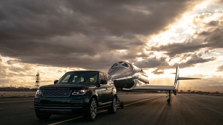 Range Rover Astronaut Edition støtter avdukingen av Virgin Galactics nye romskip VSS Imagine 