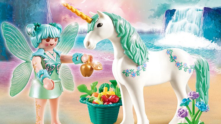 Einhorn mit Fütter-Fee (70655) von PLAYMOBIL