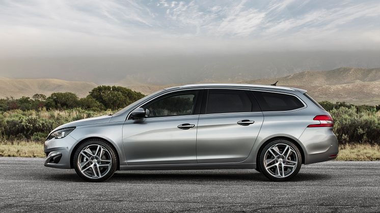 Danmarkspremiere på den internationale prisvinder Peugeot 308 SW 