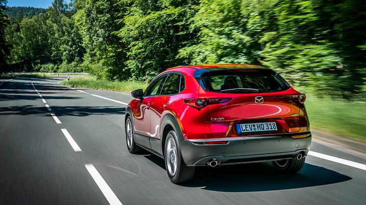 Mazda CX-30 i Soul Red Crystal