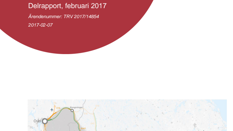 ÅVS Stockholm-Oslo delrapport 1