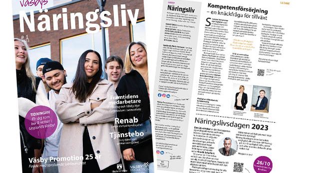 Nytt nummer av Väsbys Näringsliv ute nu!