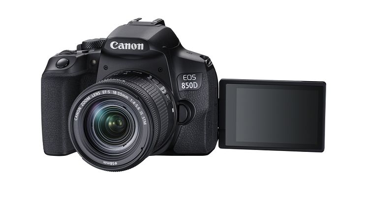 Canon EOS 850D  EF-S18-55mm F4-5.6ISSTM LCD OPEN BK FSL