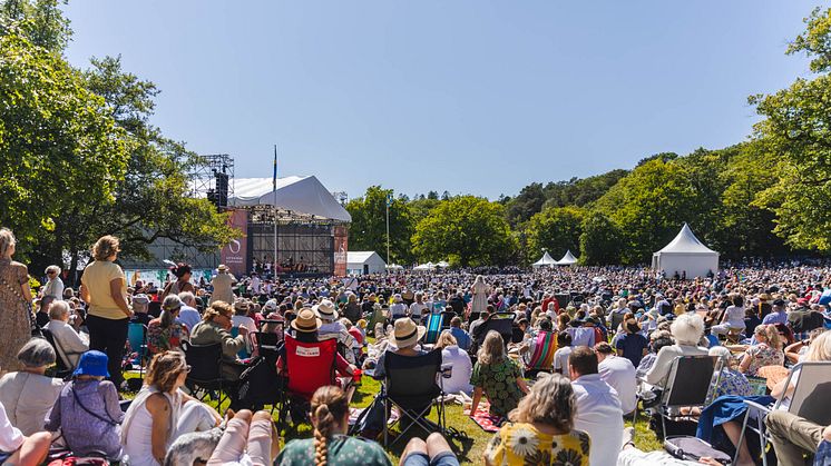 Göteborgs Symfoniker bjuder på hitkavalkad i Slottsskogen 6 juni