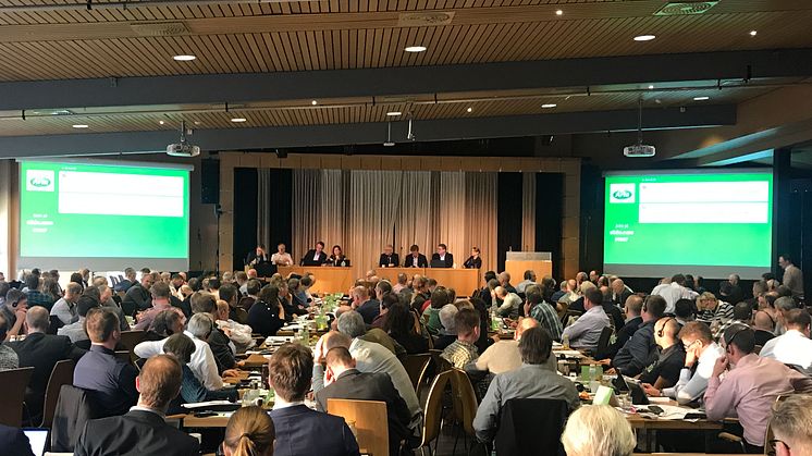 Arla Vertreterversammlung im schwedischen Halmstad am 27.02.2019