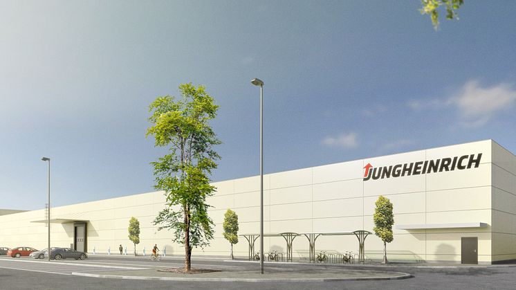 Jungheinrich bygger ny fabrik i Chomutov, Tjeckien.