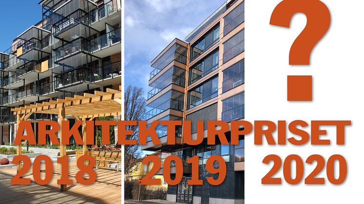 Dags för nominering till Arkitekturpriset 2020