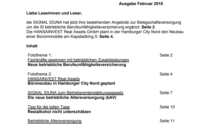 Tipps und Themen 2-2018