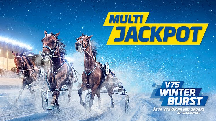 Nyårsjackpot på 80 miljoner – spela om tidernas största V75-vinst