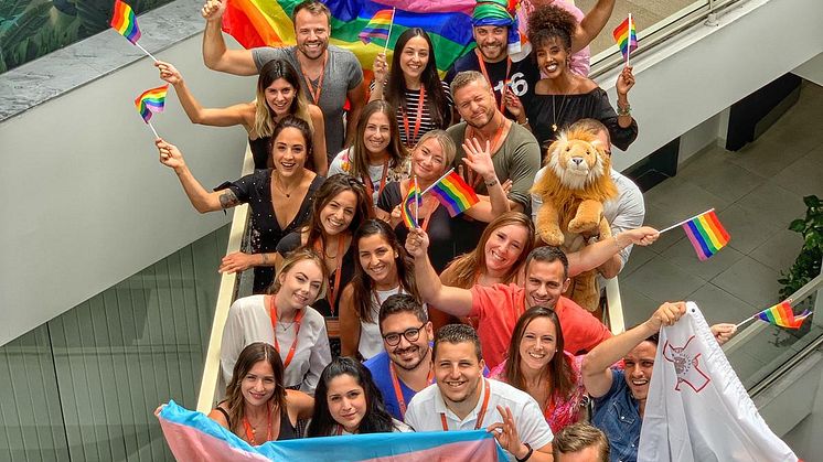 LeoVegas Mobile Gaming Group - Malta Pride 2019 - Team Photo