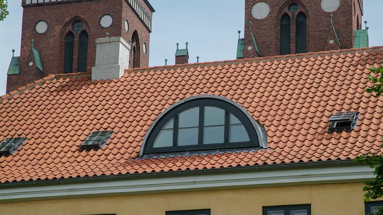 I skyggen af Roskilde Domkirke