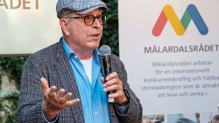 Journalisten och TV4:s tidigare VD Jan Scherman har utsetts till Årets Mälardarling 2019. Foto: Göran Johansson, Frilansfotograferna.