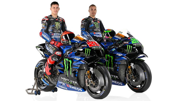 Monster Energy Yamaha MotoGP Unveil New 2023 Yamaha YZR-M1 Livery