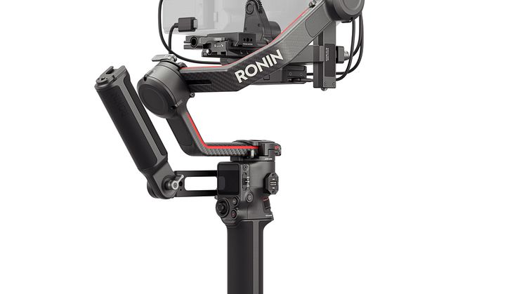 DJI RS 3 Pro - Complete setup - diagonal back view