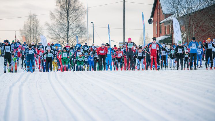 Mye folk og god stemning på fjorårets Trysil Skimaraton