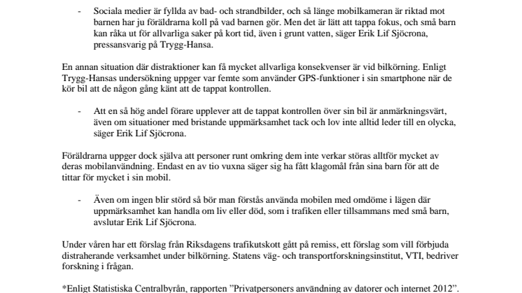 Så farlig är mobilen på stranden och i bilen