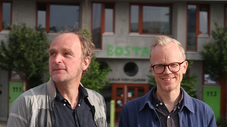 Från vänster: Cord Siegel, ägare och styrelseordförande, och Martin Stavenow Svensson VD Siegel Group.