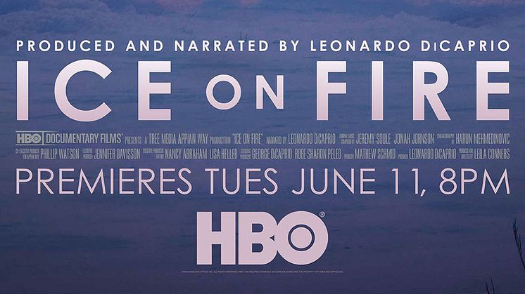 Utdrag fra filmplakaten til dokumentaren ICE on FIRE.