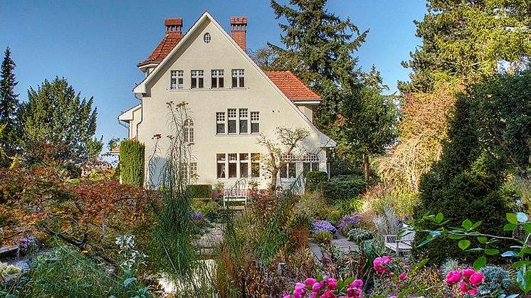 In Potsdam-Bornim öffnen sich die Türen des Wohnhauses von Karl Foerster, dem bekannten Staudenzüchter und „Gartenpoeten“ . Foto: Roland Rossner Deutsche Stiftung Denkmalschutz.