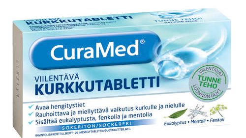 CuraMed-uutuustuote tuo helpotusta tukkoiseen oloon