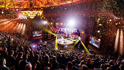Nyårsfest med stort jubel över framgångarna 2017, det bästa året någonsin