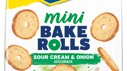 TUC Bake Rolls Mini Sour Cream & Onion 150g
