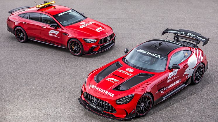 Nya Safety Car och Medical Car för Formel 1 från Mercedes-AMG