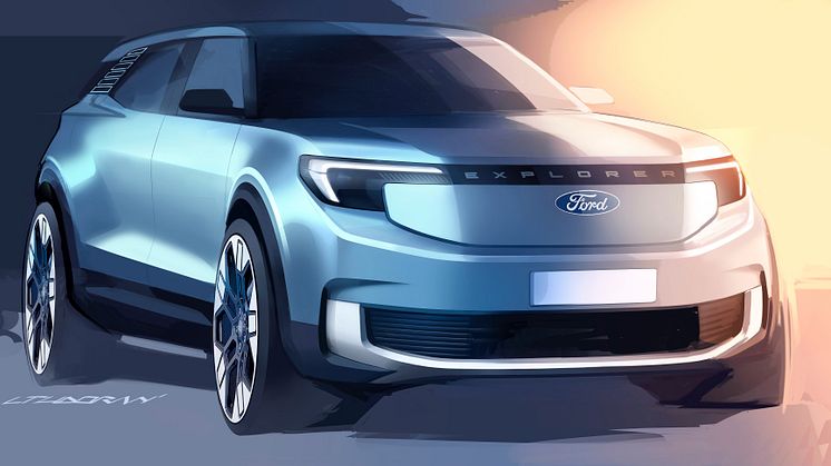 2023_FORD_NewElectricExplorer_SketchesExterior_4