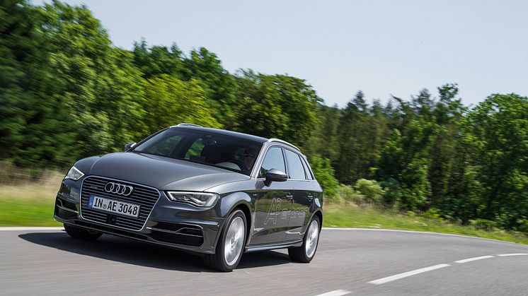 Audi A3 Sportback e-tron Daytonagrå front