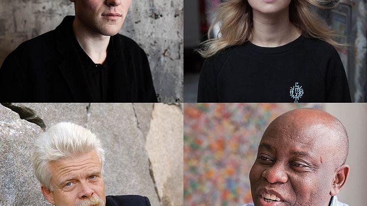 Patrik Hermansson. Foto: David Lagerlöf, Expo. Masha Alyokhina. Foto: Dark Mofo. Mattias Gardell. Foto: Eva Wernlid. Pierre Esperance. Foto: Jenny Stjernström
