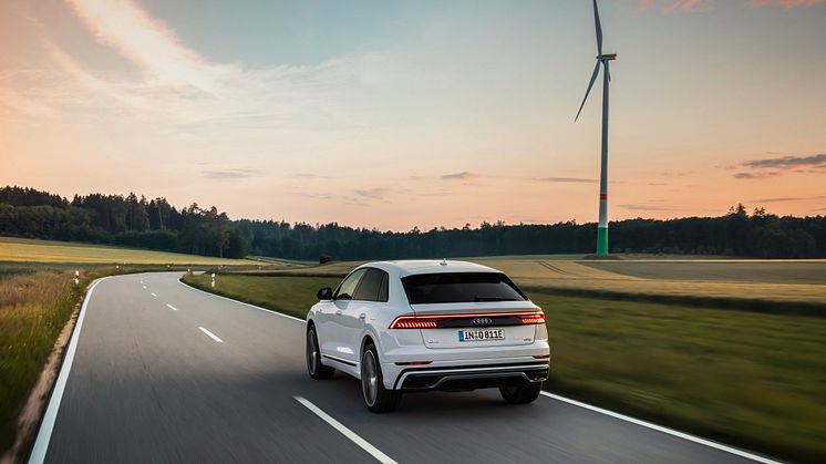Audi Q8 60 TFSI e quattro (Gletsjerhvid)
