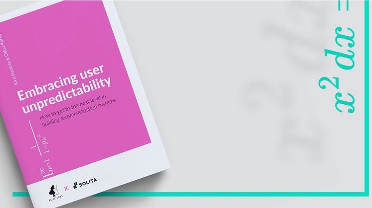 Studie von Solita und Alice Labs: Empfehlungs-Algorithmen müssen mit Usern interagieren. Abb.: Solita