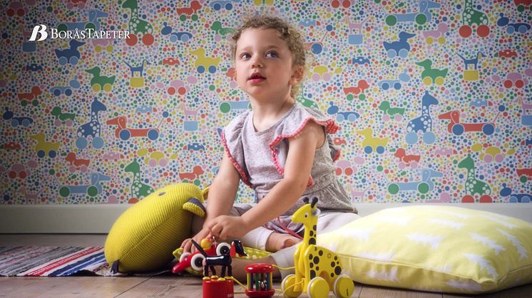 Tapeten "Brio Dots" från kollektionen Scandinavian Designers mini