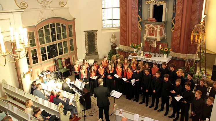 MDR Kinderchor unter der Leitung von Alexander Schmitt