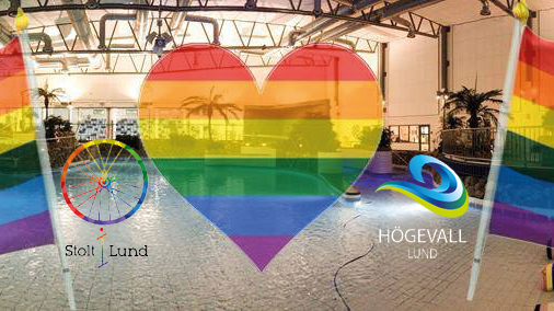 Högevall + LundaPride = PridePoolParty 