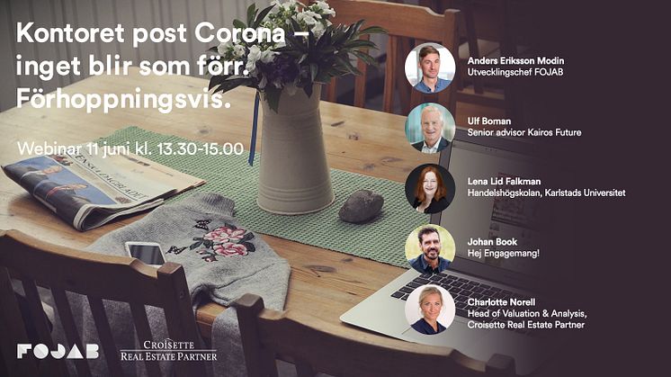 Kontoret post Corona – inget blir som förr. Förhoppningsvis.