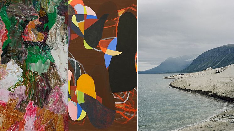 Susanna Salifou Nygren, Vanja Gyllensköld och Mia Rogersdotter Gran ställer ut på Härnösands konsthall.