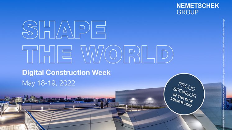 Digital Construction Week will take place from May 18-19 in London