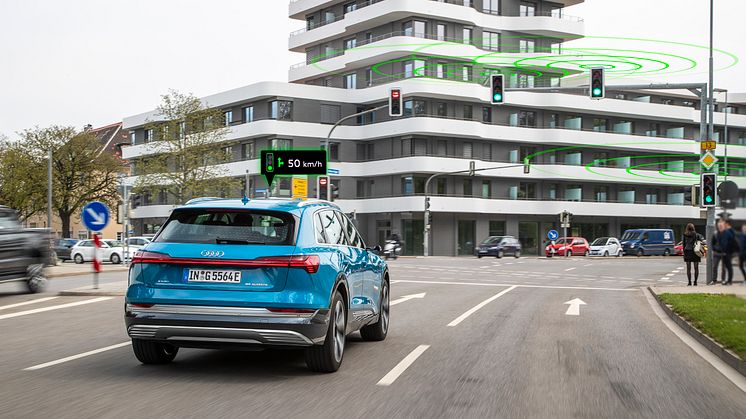 Audi lyskrydsinformation