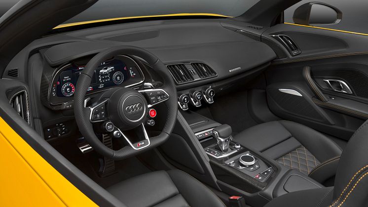 Audi R8 Spyder - interiør