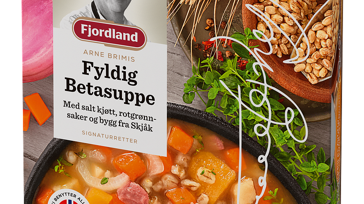 Fjordland i skål Arne Brimi Fyldig Betasuppe 350 g