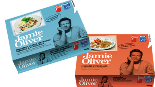 Jamie Oliver från Findus - nu i din frysdisk