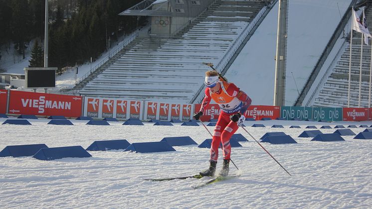 En liten hilsen fra IBU BMW World Cup Holmenkollen 