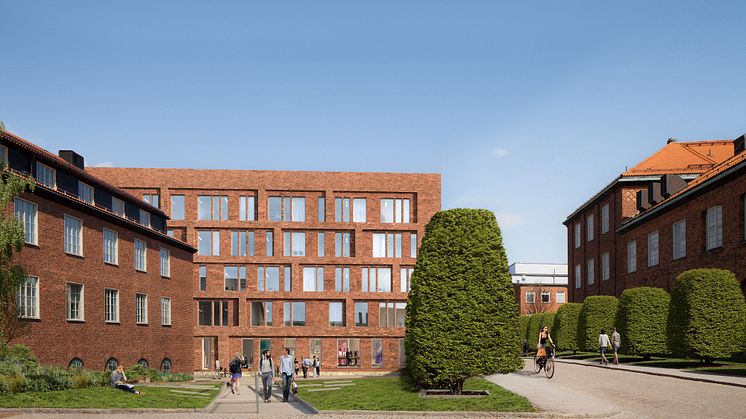 Skiss Skolan för arkitektur och samhällsbyggnad, KTH