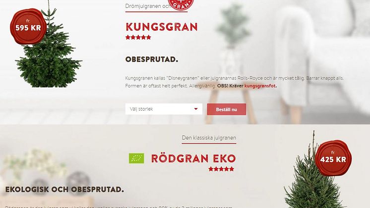 Upplev Enklare och Grönare Jul med Smålandsgran – Din Julgran Levererad Direkt till Dörren