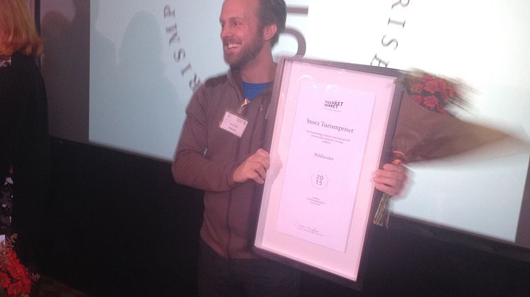 WildSweden vinner Stora Turismpriset 2015