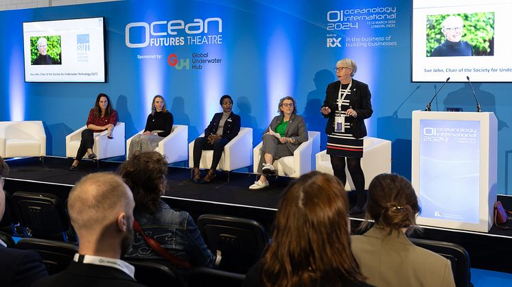 Women in Industry panel session, with moderator Sue John, Chair, SUT