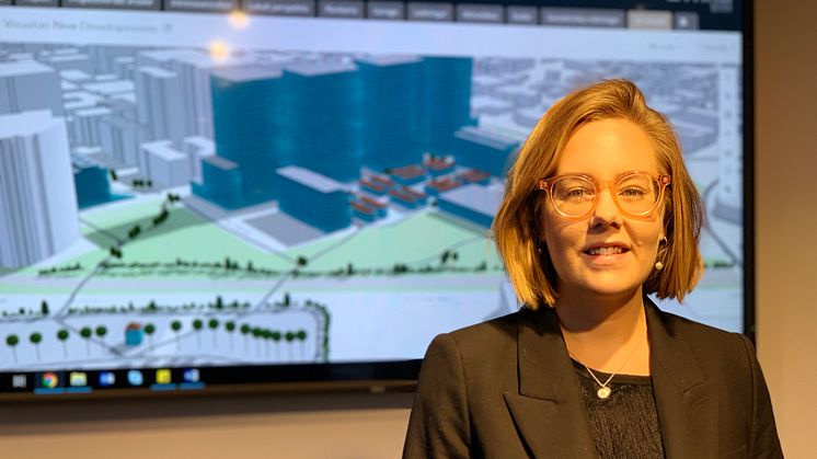Pernilla Frost, ny GIS/BI-utvecklare hos Zynka BIM